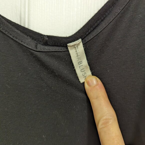 Pinkblush Black Maternity Jumpsuit Size Medium - Picture 3 of 4